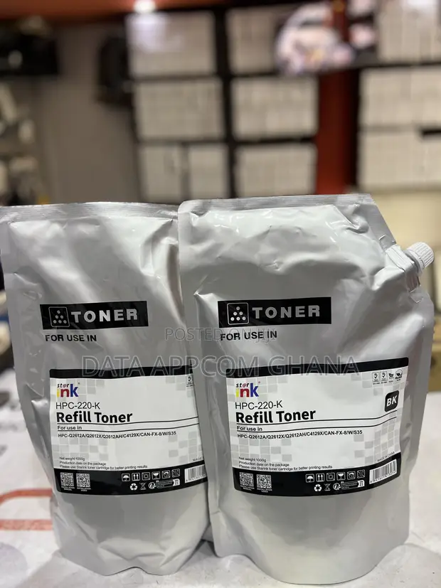 Starink HP Black Refill Toner 1KG - 1