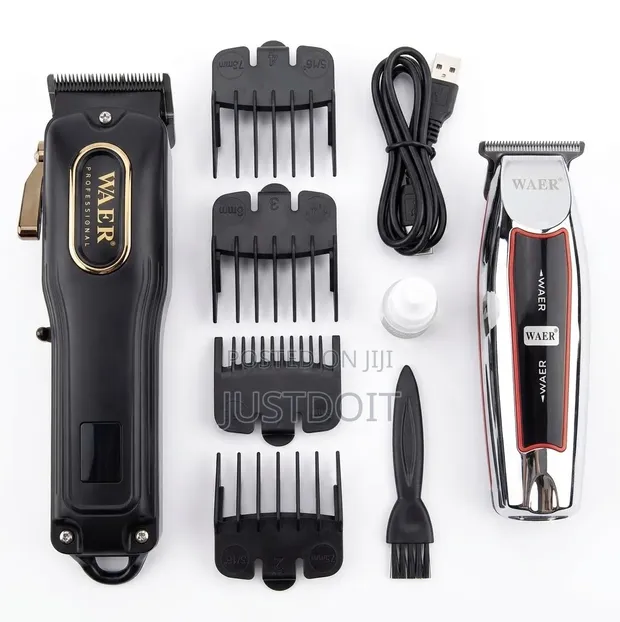 Waer Two-in-One Rechargeable Cordless Clipper + Trimmer Set - 1
