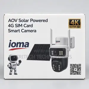 IOMA IO-S91 4MP Dual-Lens 4G Solar Camera (IO-S92 Variant)