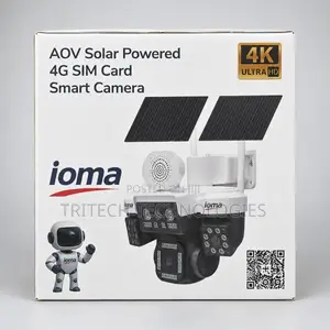 Ioma Io-S90 Full Colour Night Vision 4G Solar Camera