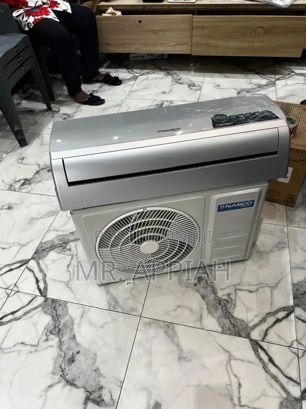 Nasco 1.5hp Air Conditioner (Silver) - 1