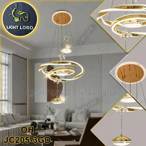 JC205-3GD 3-Color Pendant Light