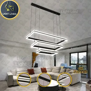 JC014-BK Brustive 800MM Chandelier Light (3-Color)