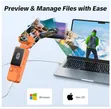 WO Q7 Portable Video Recorder Camera with 180° Rotating Lens - 5
