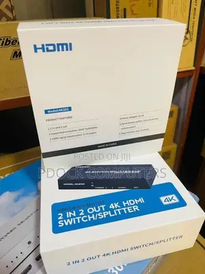 HDMI Matrix Switch Splitter 2x2 4K 60Hz