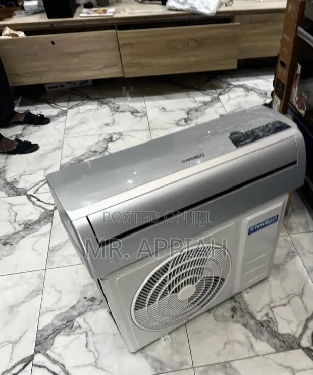 Affordable Nasco 1.5hp Split Type AC (Silver) R410 Gas - 1