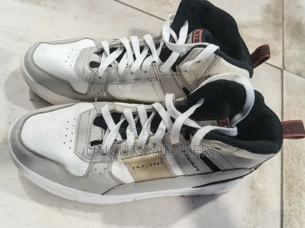 Air Jordan Sneakers - Size 41, White Leather - 1