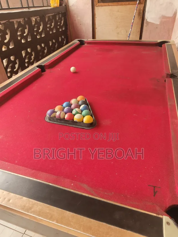 Locally Made Snooker Table with Sticks - 1