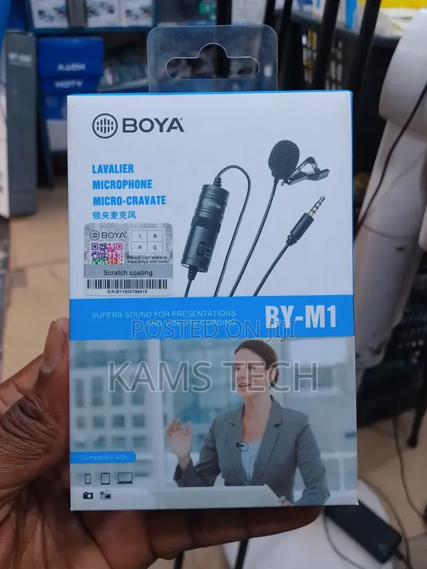Boya BY-M1 Lavalier Microphone - 1