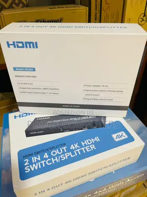 HDMI Matrix Splitter Switch 2x4