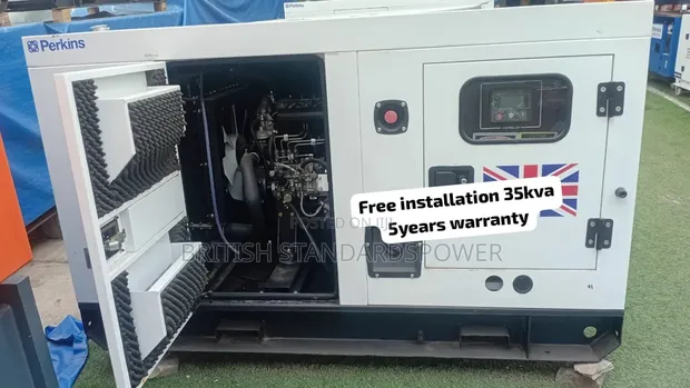 Heavy Duty Perkins Diesel Generator - 35kVA - 1