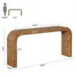 Solid Wood Console Table (70.87-Inch) - 2