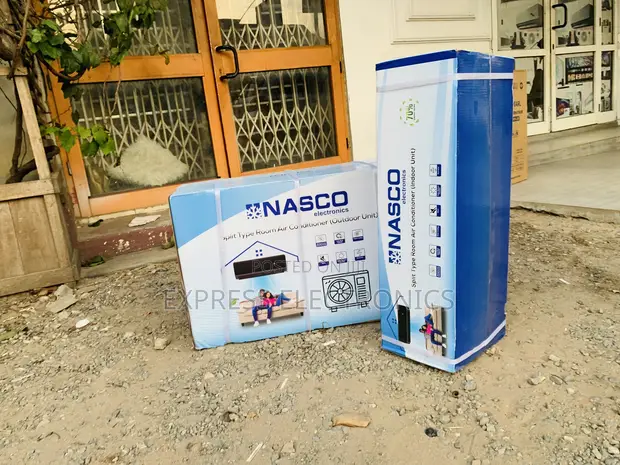 New Nasco 1.5hp 2-Star R410 Split Air Conditioner | Black - 1
