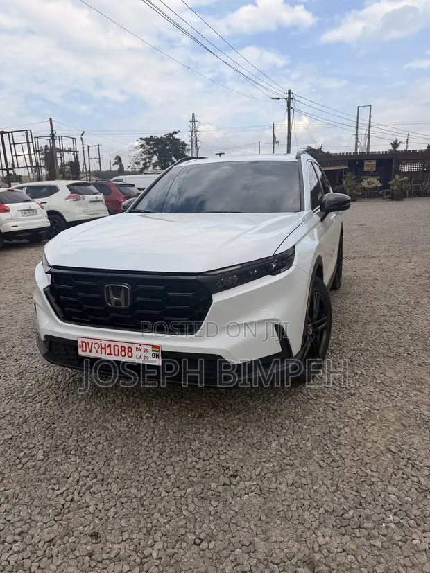 2025 Honda CR-V EX AWD White - 1