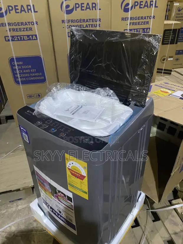 Pearl 8kg Top Loader Automatic Washing Machine - 1