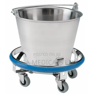 Brand New Stainless Steel Hospital Kick Bucket