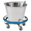 Brand New Stainless Steel Hospital Kick Bucket - 1