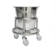 Brand New Stainless Steel Hospital Kick Bucket - 2
