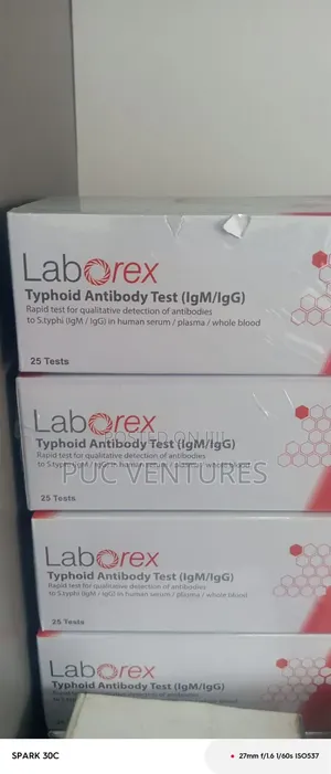 Typhoid Test Strips