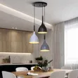 3-in-1 Hanging Light - Wood & Aluminum - 2