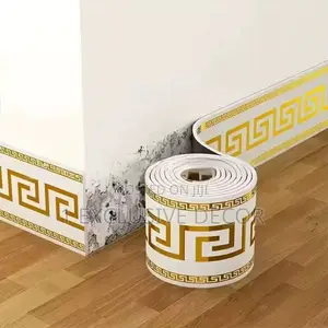 Waterproof PVC Baseboard Tile Border Sticker