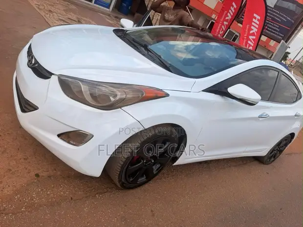 Hyundai Elantra 2013 White - 1