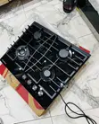 Kenwood 60cm 4 Gas Hob (Tempered Glass) Black - 1