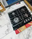 Kenwood 60cm 4 Gas Hob (Tempered Glass) Black - 2