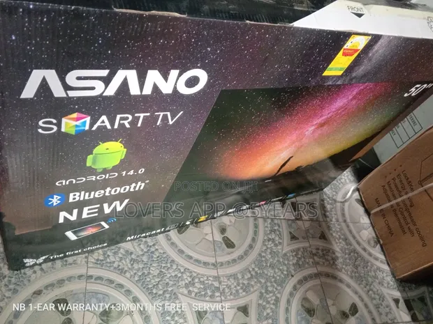 Asano 50" Smart LED TV with Wi-Fi & Bluetooth - 1