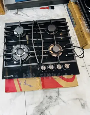 Kenwood 60cm 4 Gas Hob (Black)