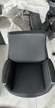 Executive Luxury Conference Chair - Black Leather - 4