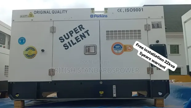 Perkins 22KVA Diesel Generator - Brand New - 1