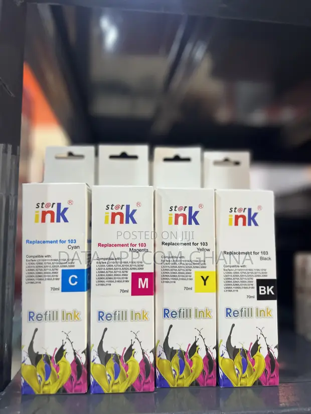 StarInk Premium Refill Ink for Epson 103 - 1