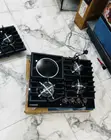 Kenwood 60cm Black Gas on Glass Hob (1 Electric + 3 Gas) - 2