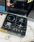 Kenwood 1 Electric + 3 Gas Hob (Black) - 1