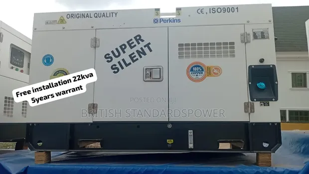 Perkins 22KVA Diesel Generator - Brand New - 1