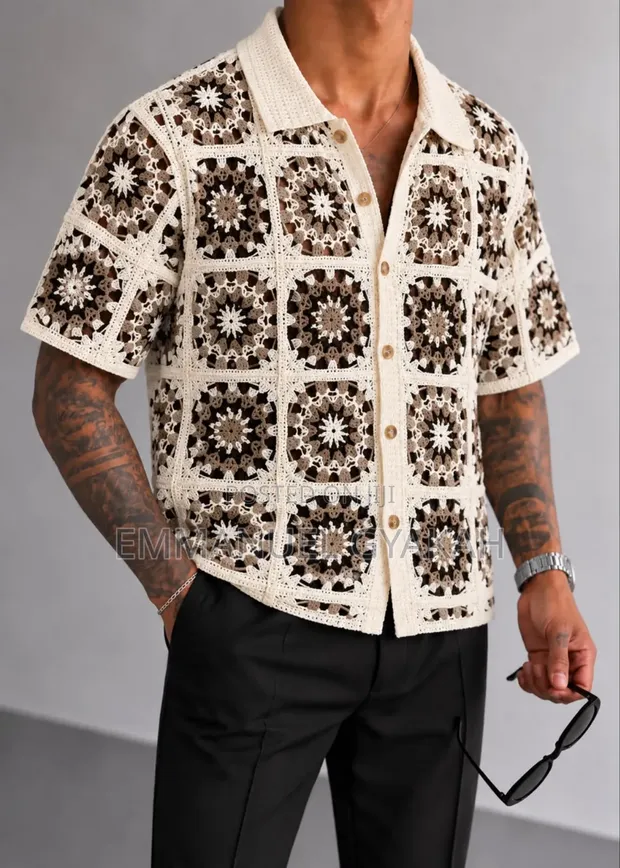 Classic Crochet Shirt - 1
