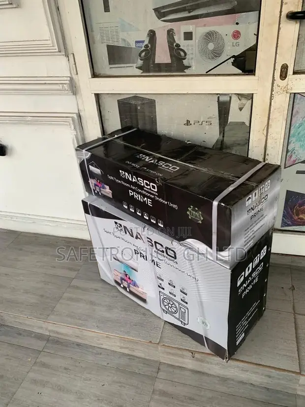New Nasco 1.5hp Black Split Type AC - 1