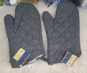 Home Collection Oven Mitts - 100% Cotton