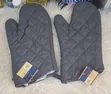 Home Collection Oven Mitts - 100% Cotton - 1