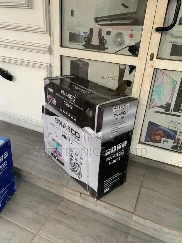 Brand New Nasco 1.5HP Split AC (Black) - 1