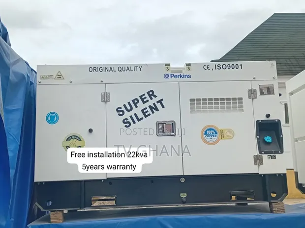 22kVA Perkins Diesel Generator - Brand New - 1