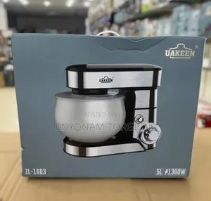 Uakeen Cake Mixer 5L Stainless Steel Bowl