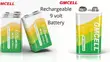 Rechargeable 9 Volt Battery 500mAh - 2