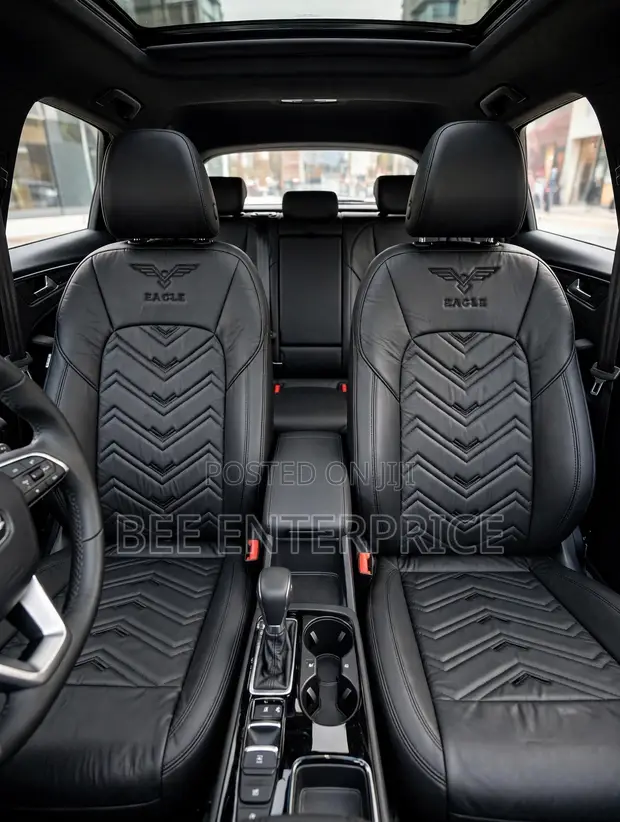 Premium Leather Seat Covers - Black - 1