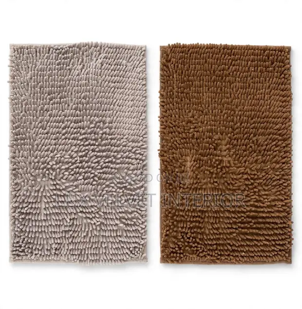 Soft Entrance Doormat - Plush Shaggy Chenille - 1