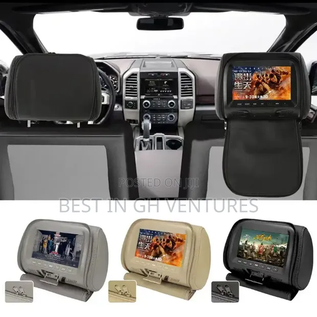 Universal Luxury Car Headrest Monitor Screen - 1