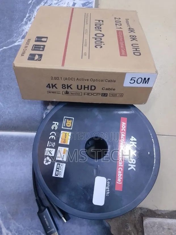 50m HDMI Fiber Cable 4K/8K UHD - 1