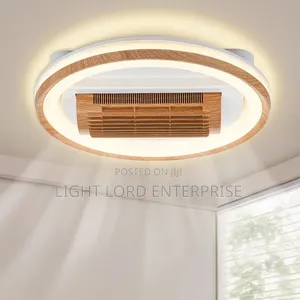Dimmable Voice Control Ceiling Light with Retractable Blades