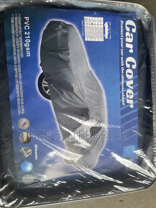 Universal PVC Waterproof Car Body Cover - 1